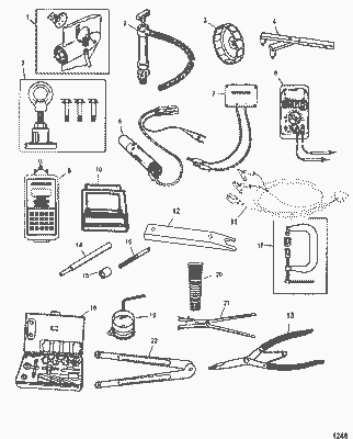 Order MERCURY 883877A 1 Removal Tool, Fuel Injector