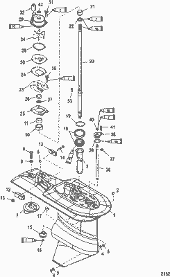 Order MERCURY 888933A 1 Driveshaft Assembly