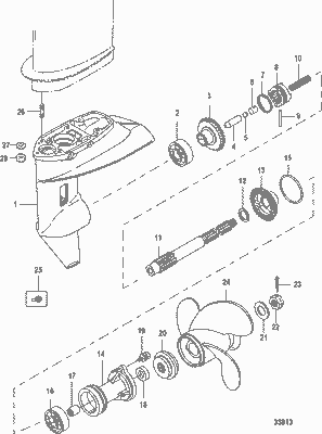 Order MERCURY 898103165 Plug, Pipe, Sub Water