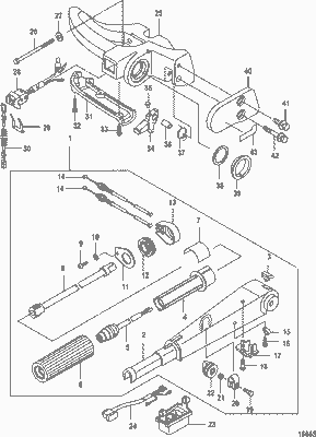 Order MERCURY 8M0012082 Decal, Tiller Handle Shift Order MERCURY 8M0012082 Decal, Tiller Handle Shift