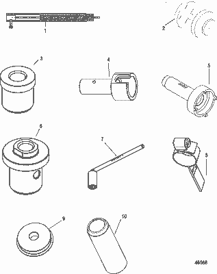 Order MERCURY 8M0035594 Tool, Propeller Shaft Holder