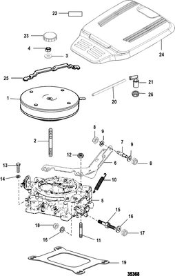 Order MERCURY _ 8M0045071 _ Decal Set, 357 Alpha 4V