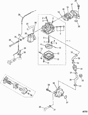 Order MERCURY 8M0056327 Screw Assembly, Pilot, 4 Horsepower