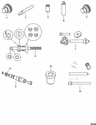 Order MERCURY 8M0057768 Bearing Cup/Adpt Tool Upgrade Kit