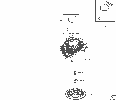 Order MERCURY 8M0103481 Decal Set, Flywheel Cover 350 Order MERCURY 8M0103481 Decal Set, Flywheel Cover 350
