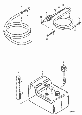 Order MERCURY 8M0126969 Fuel Line Assembly Order MERCURY 8M0126969 Fuel Line Assembly
