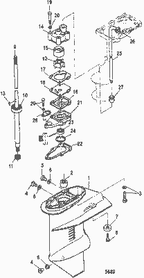 Order MERCURY 95218 11 Pin, Roll - Stainless Steel