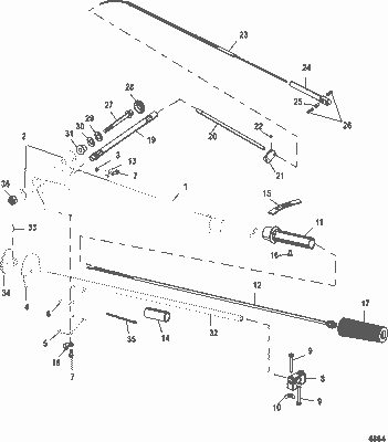 Order MERCURY 12019004 Cable Assembly