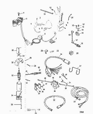 Order MERCURY 12334A 4 Harness Assembly, Engine Wiring