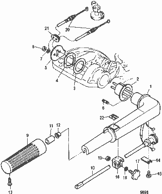 Order MERCURY 16075T 4 Handle, Steering Order MERCURY 16075T 4 Handle, Steering