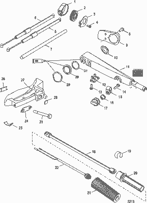 Order MERCURY 43242 5 Cable, Throttle