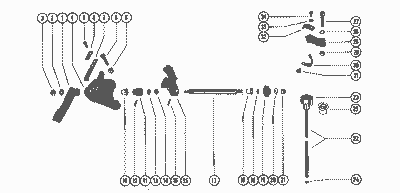 Order MERCURY 59107 Handle, Nylon - Shift Control