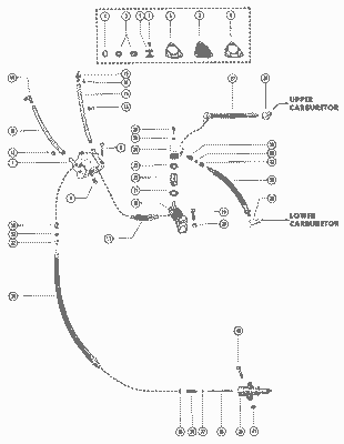 Order MERCURY 65424A 1 Fuel Line Assembly, Fuel Pump/Fuel Filter Hsg (2 1/2")