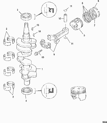 Order MERCURY 803518T03 Ring Set, Piston Order MERCURY 803518T03 Ring Set, Piston