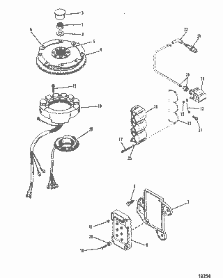 Order MERCURY 813715A 6 Wire Assembly, Spark Plug Order MERCURY 813715A 6 Wire Assembly, Spark Plug