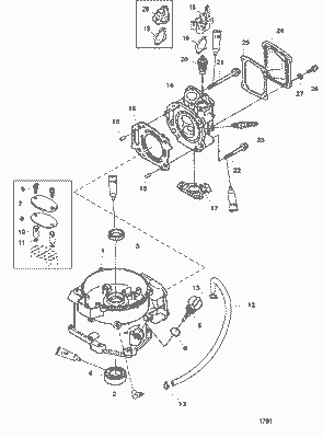 Order MERCURY 815013T 2 Cylinder Block