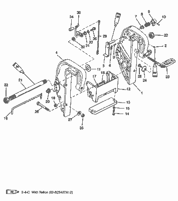 Order MERCURY 822867F 1 Clamp Bracket Order MERCURY 822867F 1 Clamp Bracket