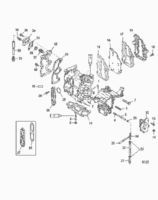Order MERCURY 826383F 1 Cover, Intake