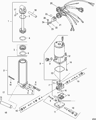 Order MERCURY 826802T21 Harness Assembly, Trim Order MERCURY 826802T21 Harness Assembly, Trim