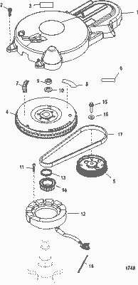 Order MERCURY 833104T 6 Gear, Driven