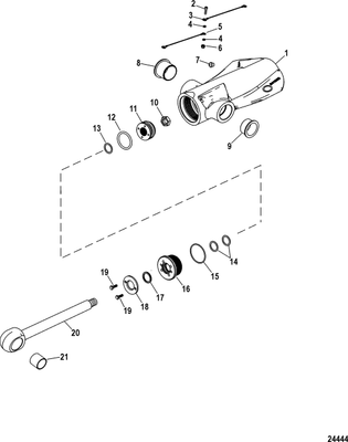 Order MERCURY _ 844309 _ Retainer, Scraper