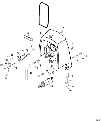 Order MERCURY _ 846817A1 _ Plate Assembly, Outer