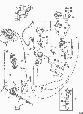 Order MERCURY 851840A 1 Pump Assembly, Oil