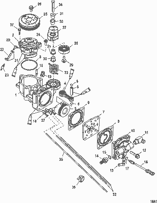 Order MERCURY 853658T02 Connecting Rod Assembly