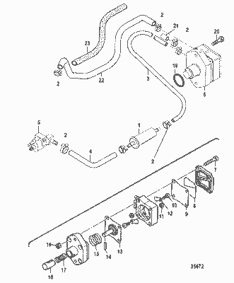 Order MERCURY 854304 Hose