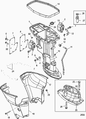 Order MERCURY 855253 Tube, Water