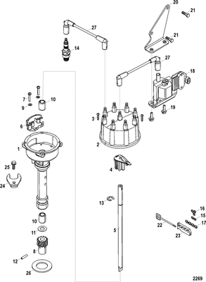 Order MERCURY _ 865172T _ Bracket, Coil