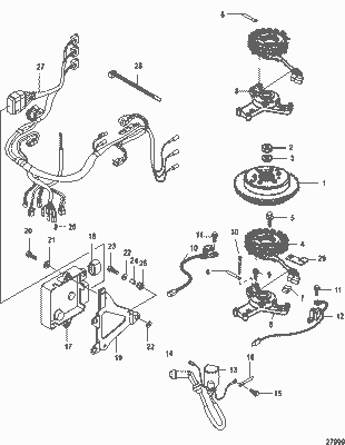 Order MERCURY 879147T10 Bracket, Coil Order MERCURY 879147T10 Bracket, Coil