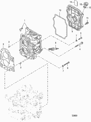 Order MERCURY 879147T58 Cover, Cylinder Head, Cylinder Head Order MERCURY 879147T58 Cover, Cylinder Head, Cylinder Head