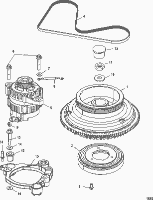 Order MERCURY 879856T02 Bracket, Alternator Order MERCURY 879856T02 Bracket, Alternator