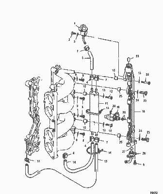 Order MERCURY 881518T Delivery Pipe