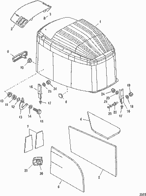 Order MERCURY 881840A05 Decal Set