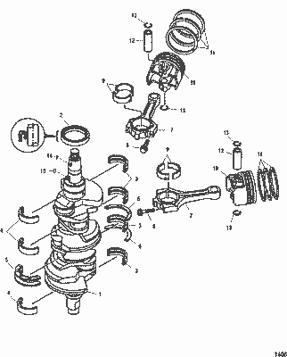 Order MERCURY 887834T20 Bearing