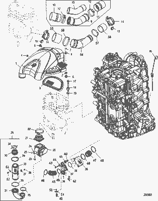 Order MERCURY 888988020 Clamp, Oetiker