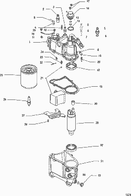 Order MERCURY 889318002 Baffle
