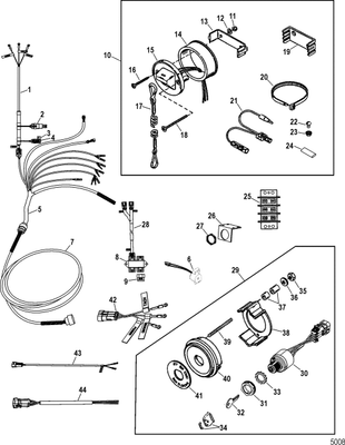 Order MERCURY _ 892323A10 _ Harness Assembly, Diode