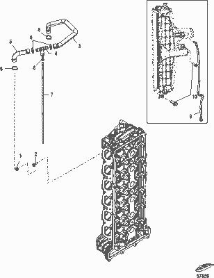 Order MERCURY 892967 Hose
