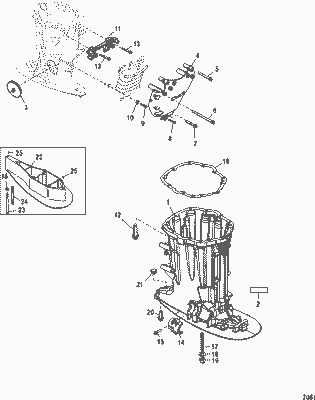 Order MERCURY 895827 Gasket