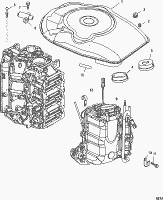 Order MERCURY 896552T02 Air Handler Assembly