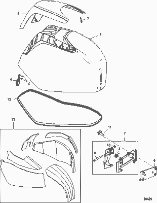 Order MERCURY 897441 Pin, Clevis