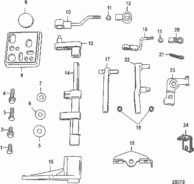 Order MERCURY 898103T17 Shift Shaft
