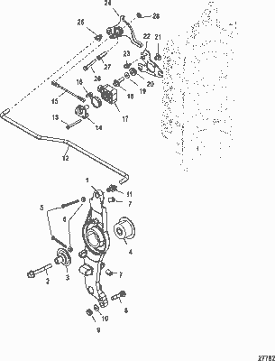 Order MERCURY 899079A01 Cam Kit, Throttle