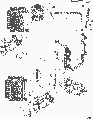 Order MERCURY 8M0005664 Hose, Molded