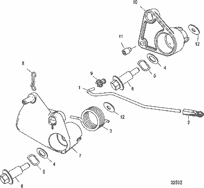 Order MERCURY 8M0006021 Link Assembly, Throttle