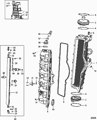 Order MERCURY 8M0041410 Gasket