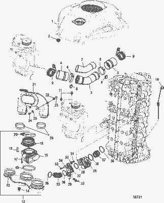 Order MERCURY 8M0012531 Clamp